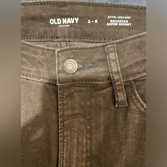 NWT Old Navy FitsYou Extra High Rise 3 In 1 Rockstar Super Skinny 5 Pocket Jeans - Picture 10 of 12